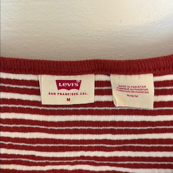 Striped Button-Up Top - Picture 2 of 3